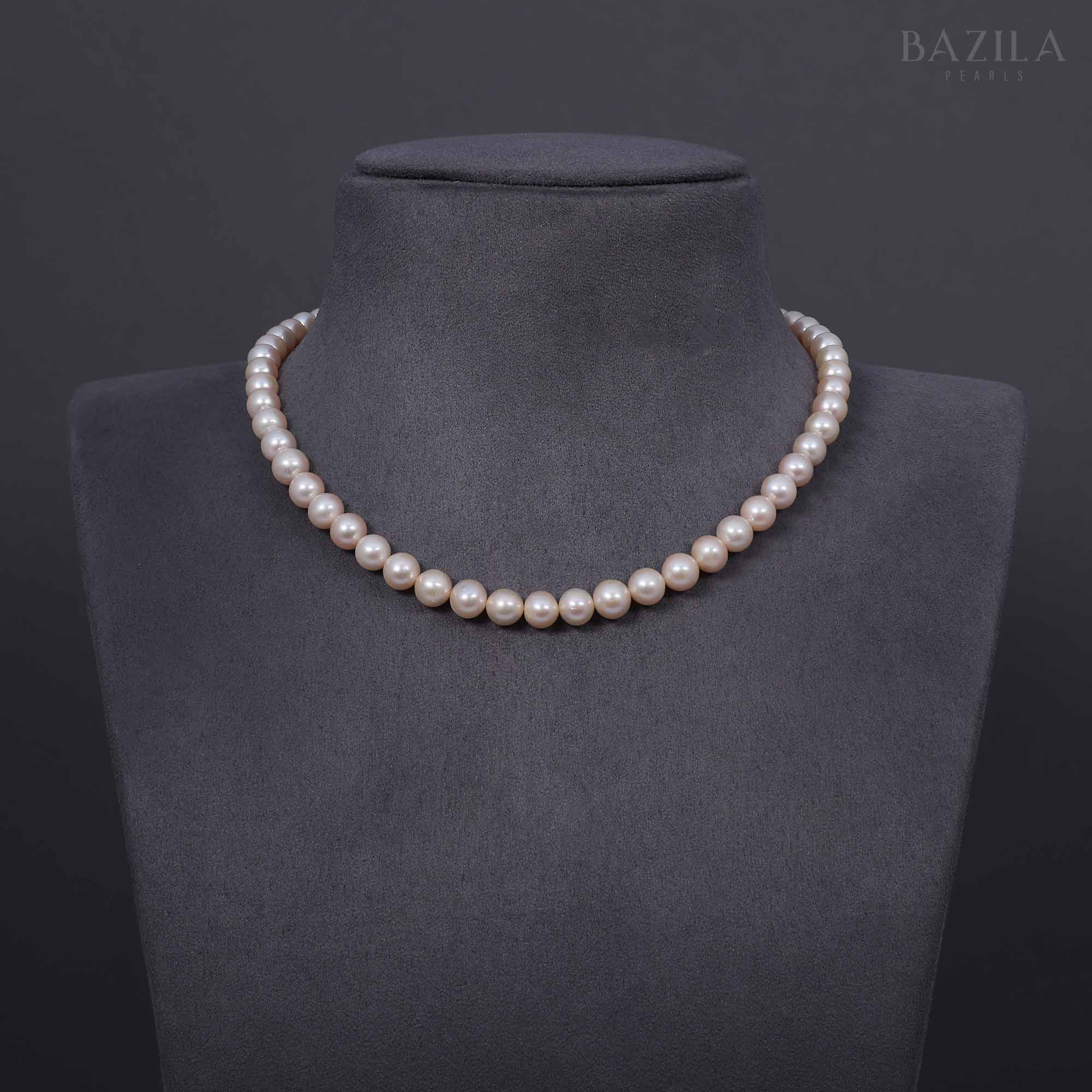 Classic Single-Strand Pearl Necklace
