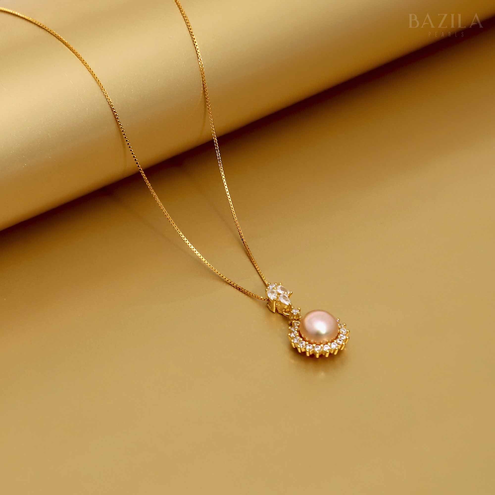 Radiant Blush Pearl Pendant