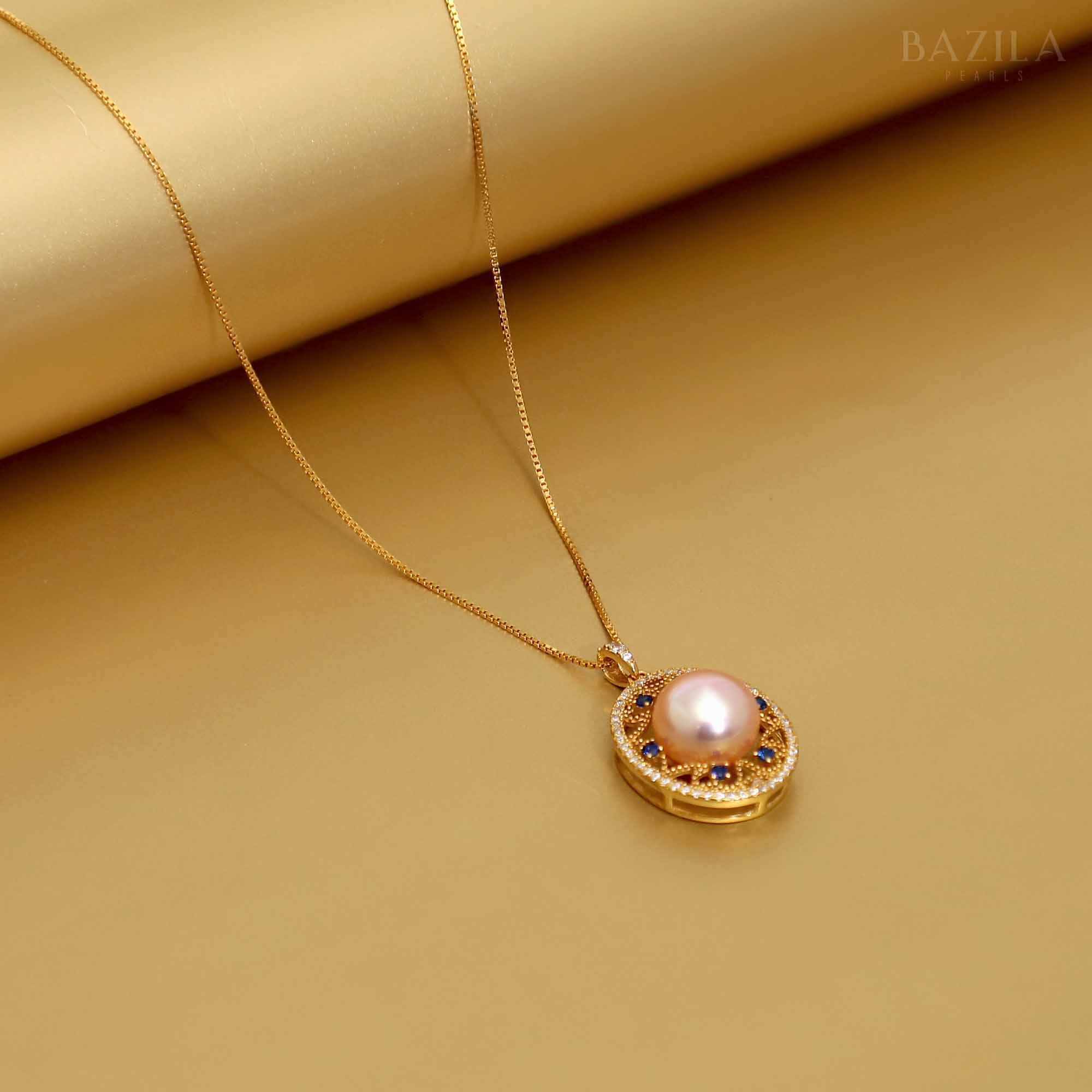 Celestial Glow Pearl Pendant
