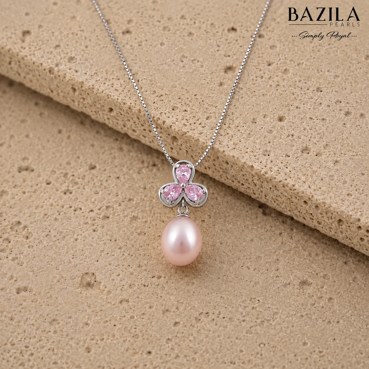 Twilight Bloom with Mother-of-Pearl Pendant