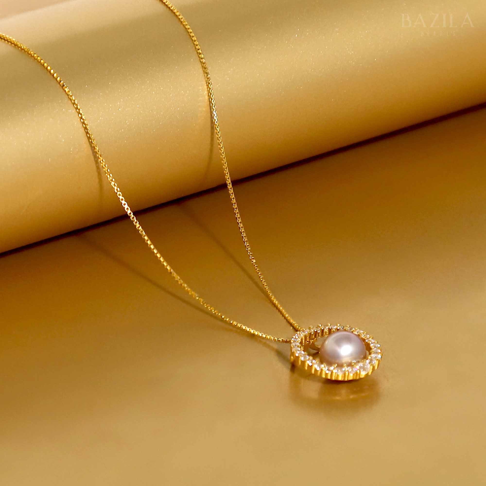 Luminous Sphere Pearl Pendant