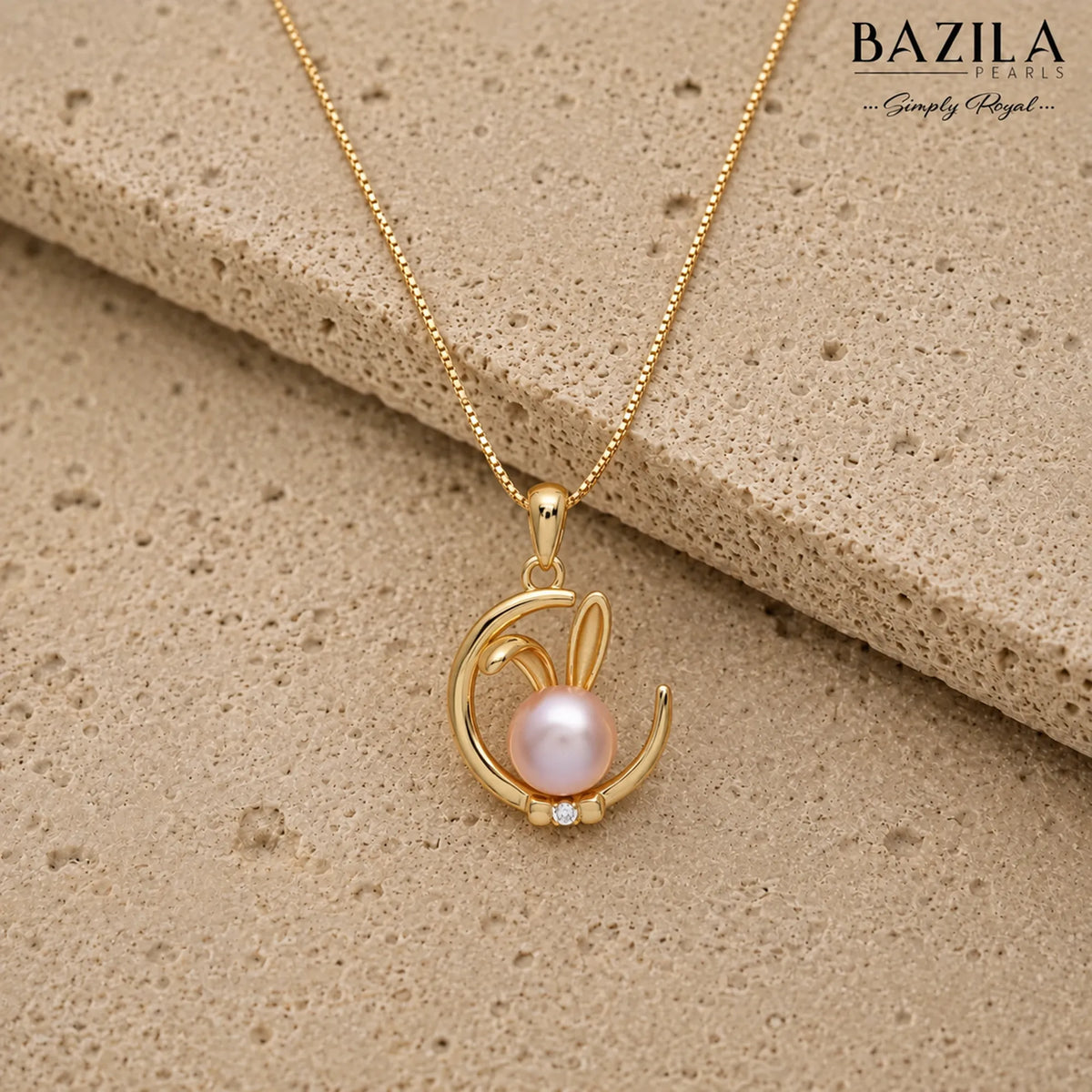 Rosy Glow: A Timeless Pink Pearl Pendant