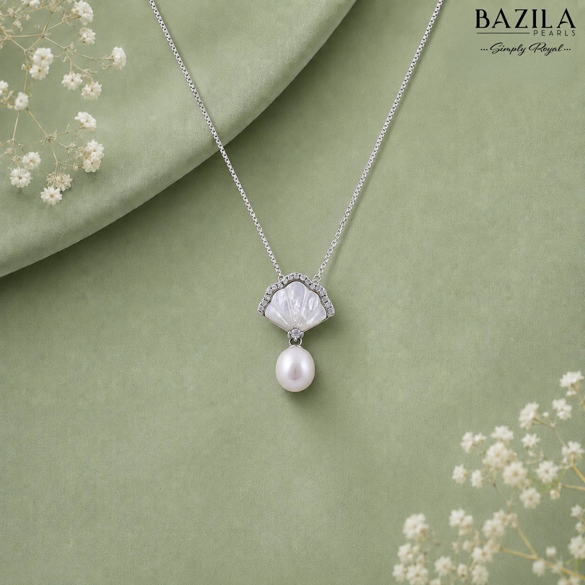 Ocean’s Grace Silver Pendant