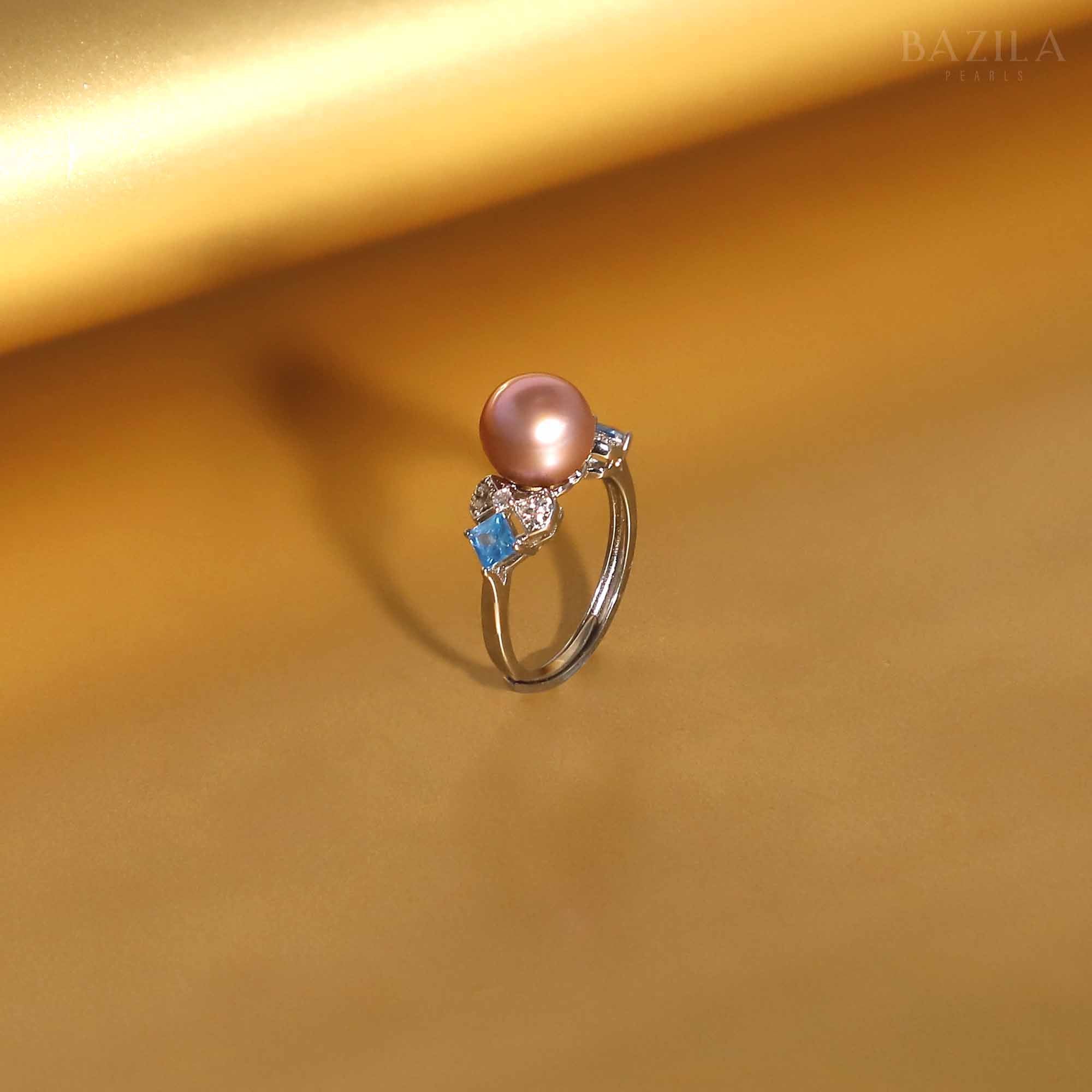 Radiant Elegance with Edison Pearl Ring
